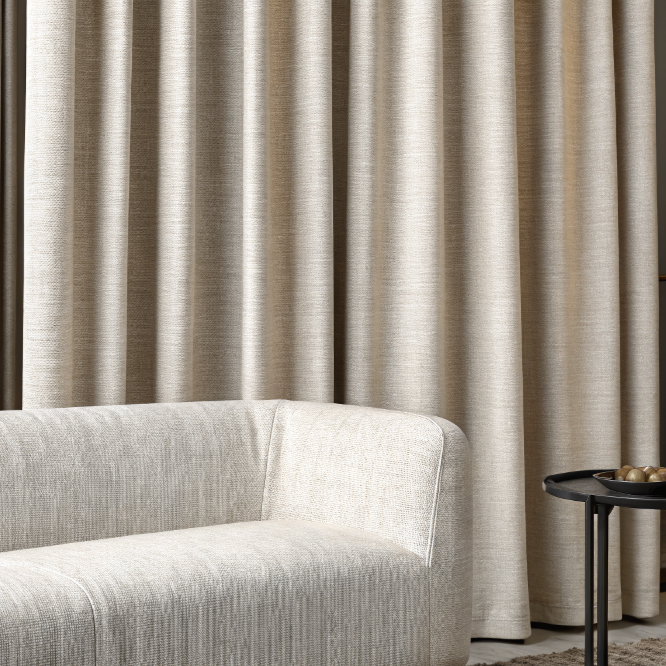 Esther Linnen Inbetween Gordijn Naturel - Dailux -