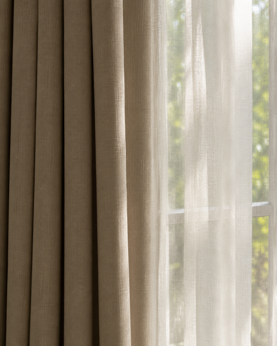 Inbetween Curtain Sand