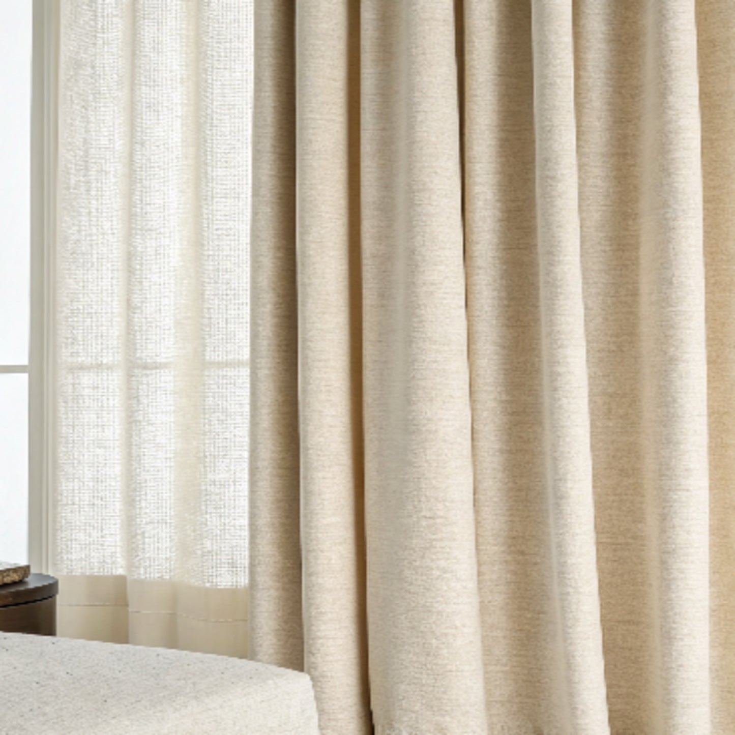 Bobby Lichtdicht Gordijn Lichtzand - Dailux -