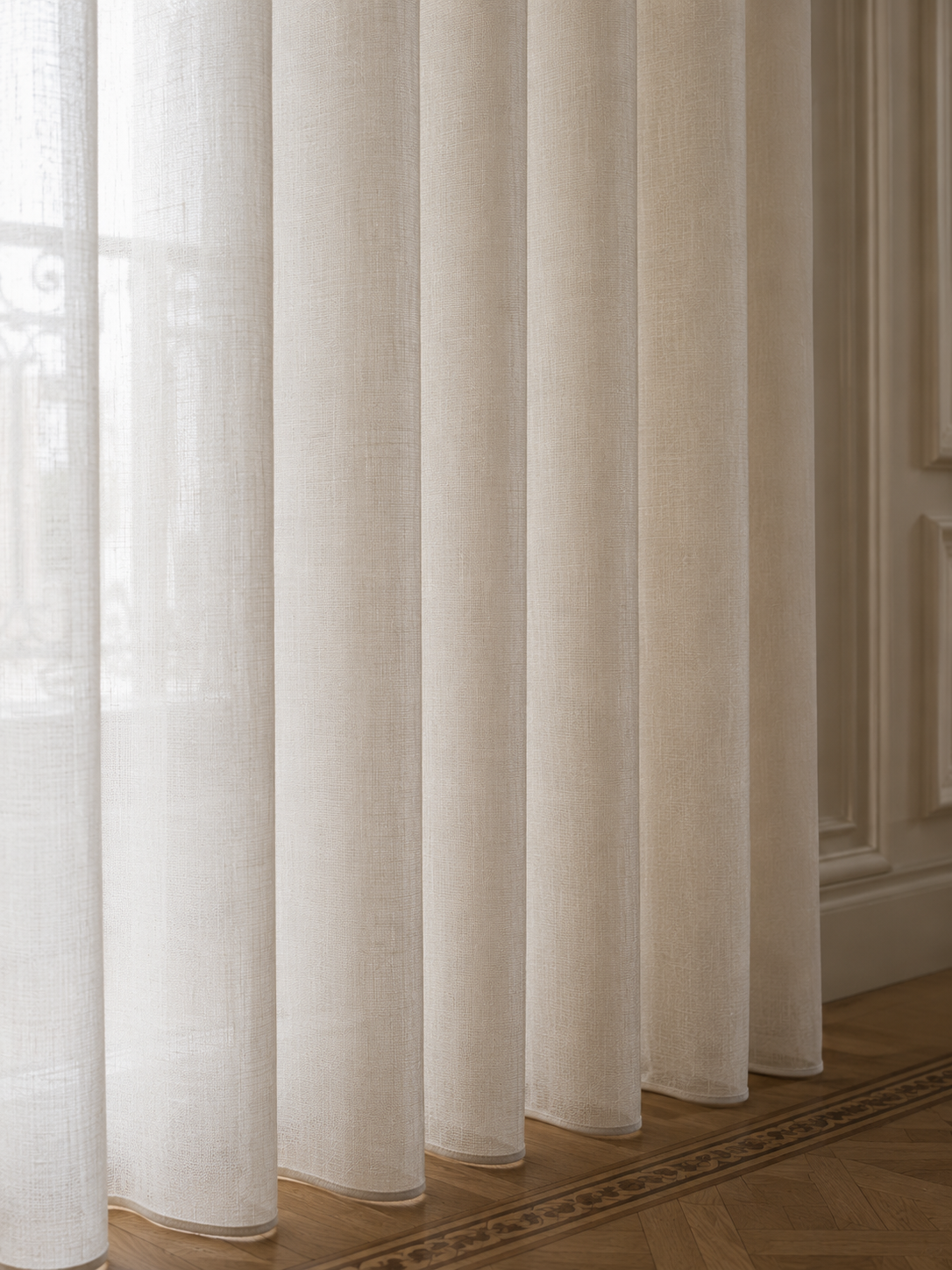 Inbetween Gordijn Beige
