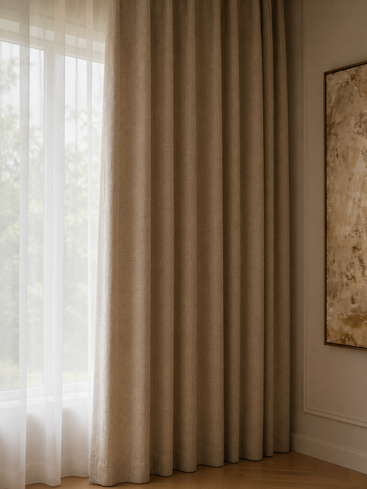 Inbetween Curtain Beige