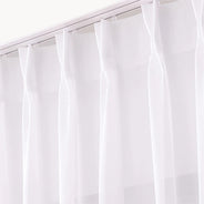 Vitrage Gordijn Voile Wit