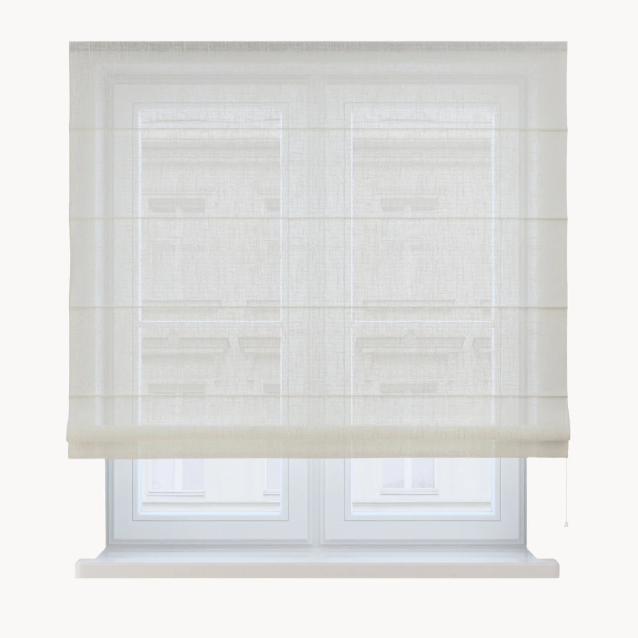 Vouwgordijnen Daniël Lichtdoorlatend Off-White - Dailux -